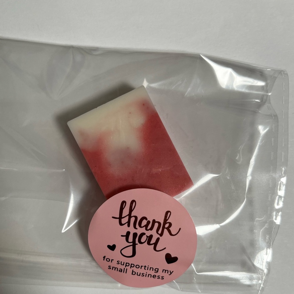 Peppermint sample soap